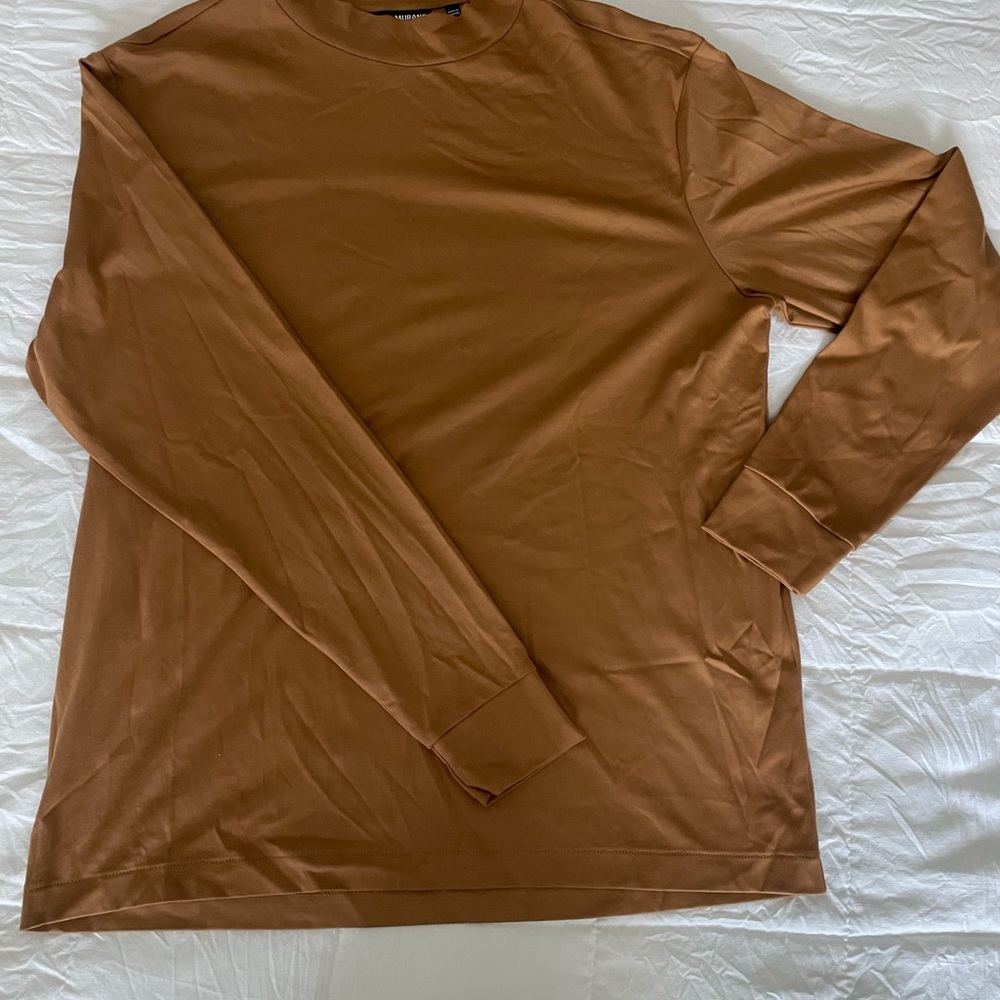 Murano Gold/Brown Long Sleeve Tee